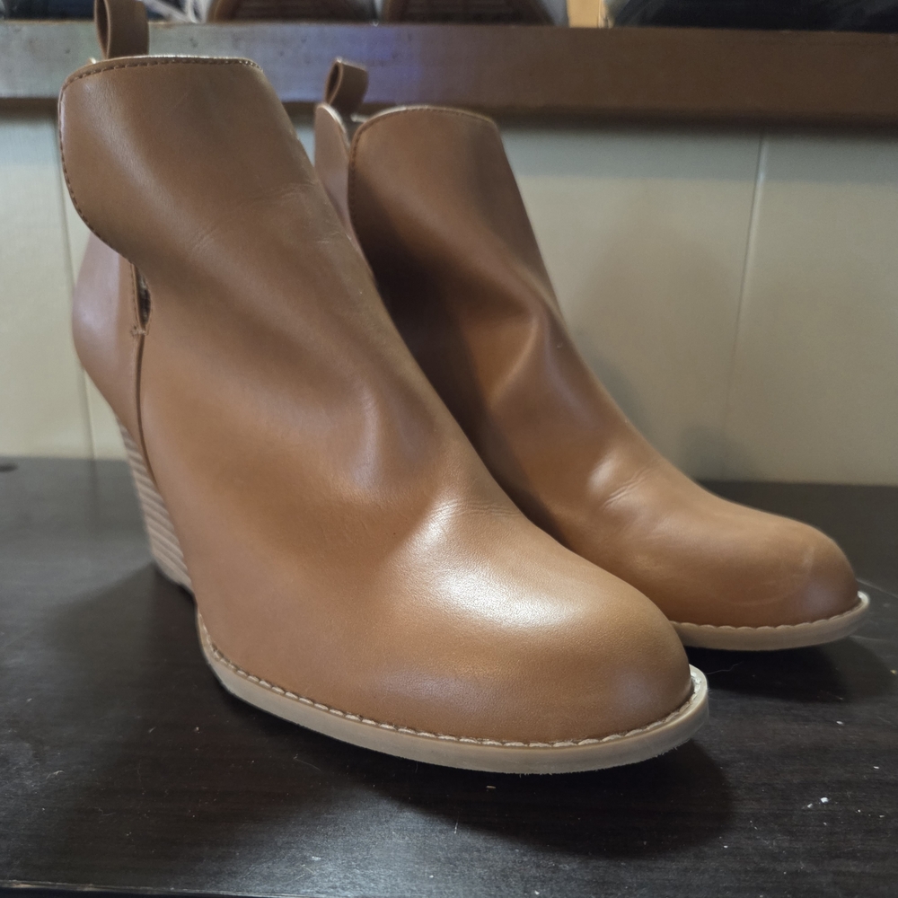 Report Brown Ankle Booties